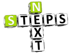 next steps